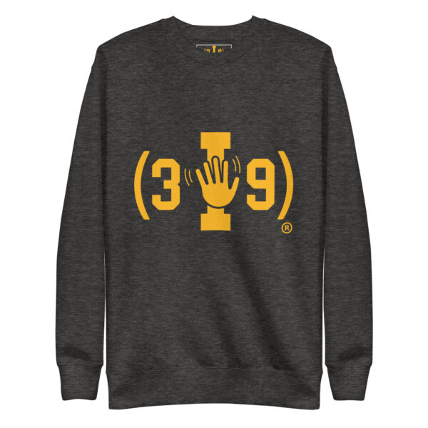 (3I9) Yellow Wave Logo Sweatshirt - Image 6