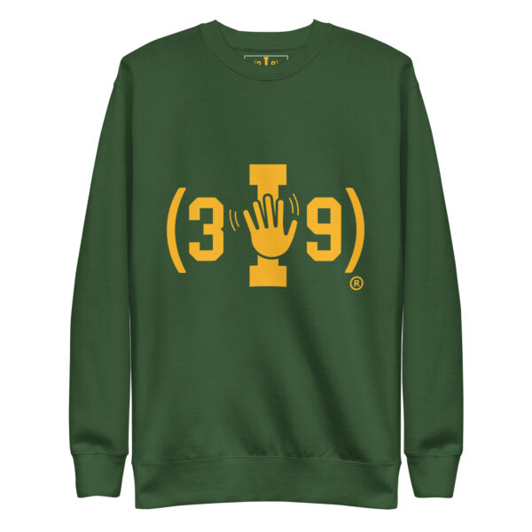 (3I9) Yellow Wave Logo Sweatshirt - Image 12