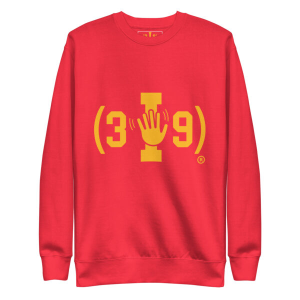 (3I9) Yellow Wave Logo Sweatshirt - Image 14