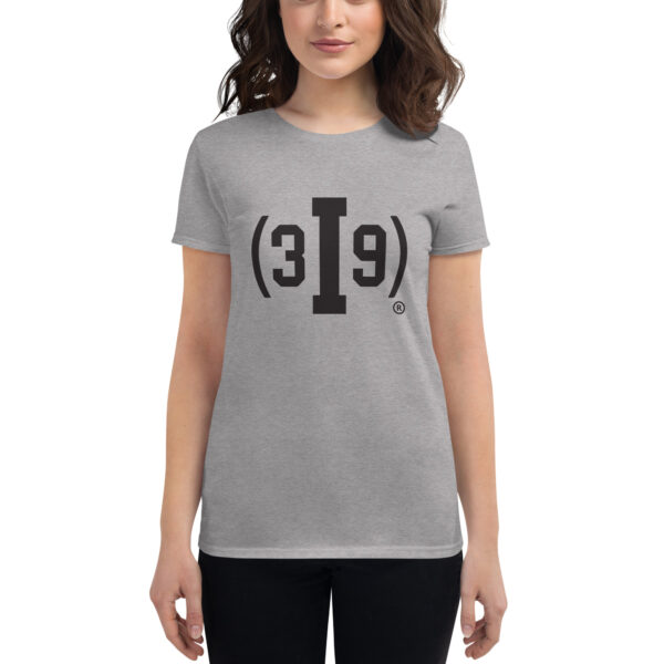Women's (3I9) Black Original Logo T-Shirt
