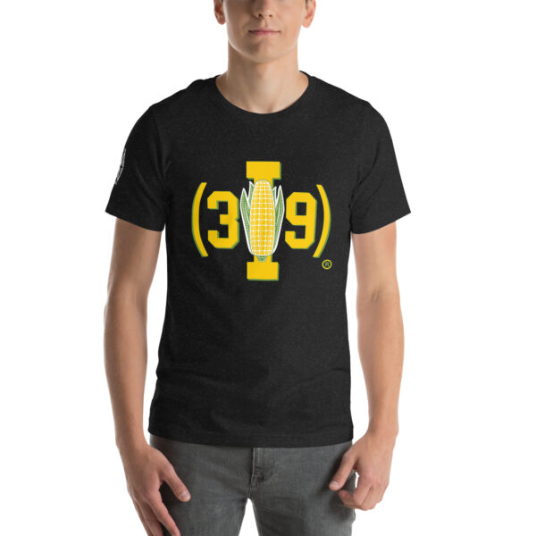 (3I9) Corn Logo 2 – Unisex Heavyweight T-Shirt - Image 2