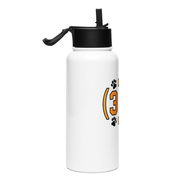 (3I9) ORANGE MEDIAPOLIS - Stainless steel water bottle with a straw lid - Image 4