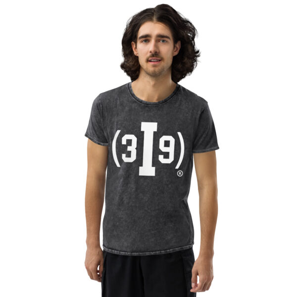 (3I9) Logo - Husky Denim T-Shirt - Image 3