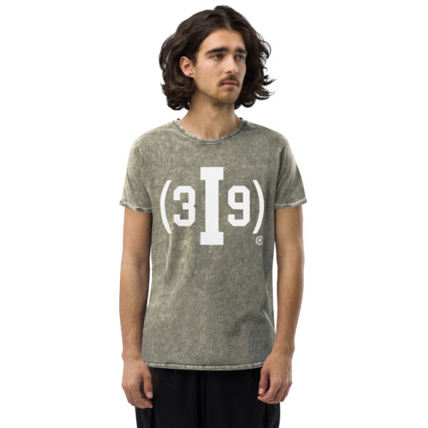 (3I9) Logo - Husky Denim T-Shirt - Image 9