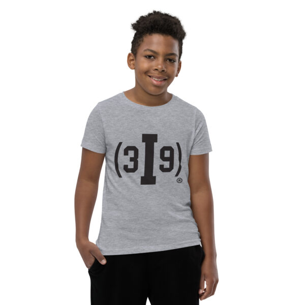 Youth (3I9) Black Original Logo T-Shirt - Image 28