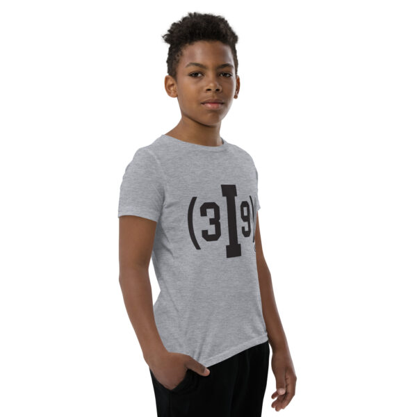 Youth (3I9) Black Original Logo T-Shirt - Image 30