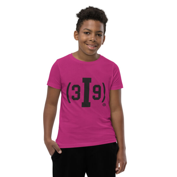 Youth (3I9) Black Original Logo T-Shirt - Image 17