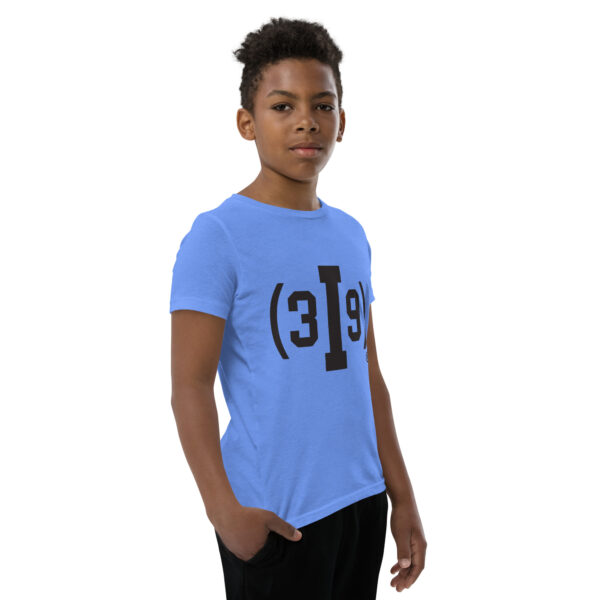Youth (3I9) Black Original Logo T-Shirt - Image 27