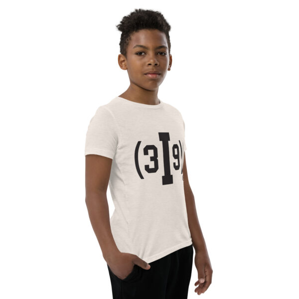 Youth (3I9) Black Original Logo T-Shirt - Image 36