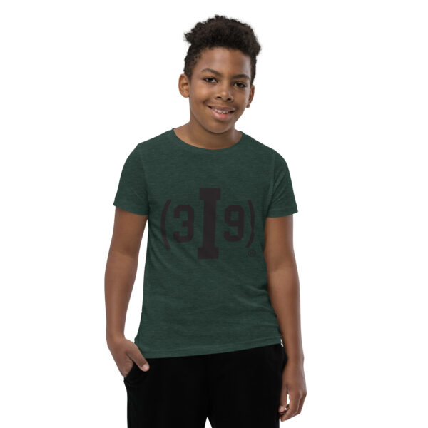 Youth (3I9) Black Original Logo T-Shirt - Image 20