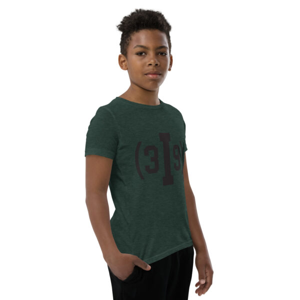 Youth (3I9) Black Original Logo T-Shirt - Image 22