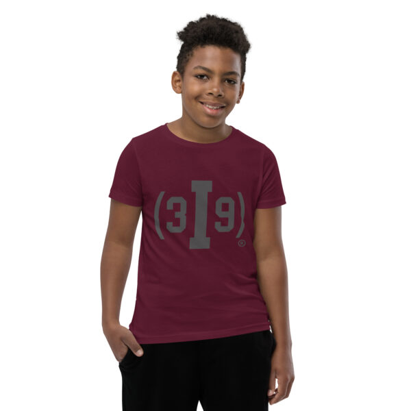 Youth (3I9) Black Original Logo T-Shirt - Image 2