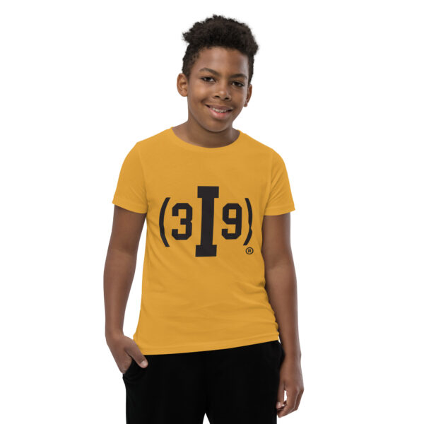 Youth (3I9) Black Original Logo T-Shirt - Image 31