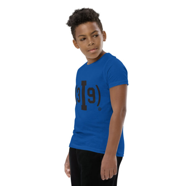 Youth (3I9) Black Original Logo T-Shirt - Image 15