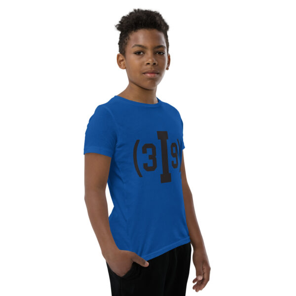 Youth (3I9) Black Original Logo T-Shirt - Image 16