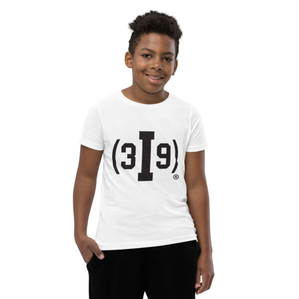 Youth (3I9) Black Original Logo T-Shirt - Image 37
