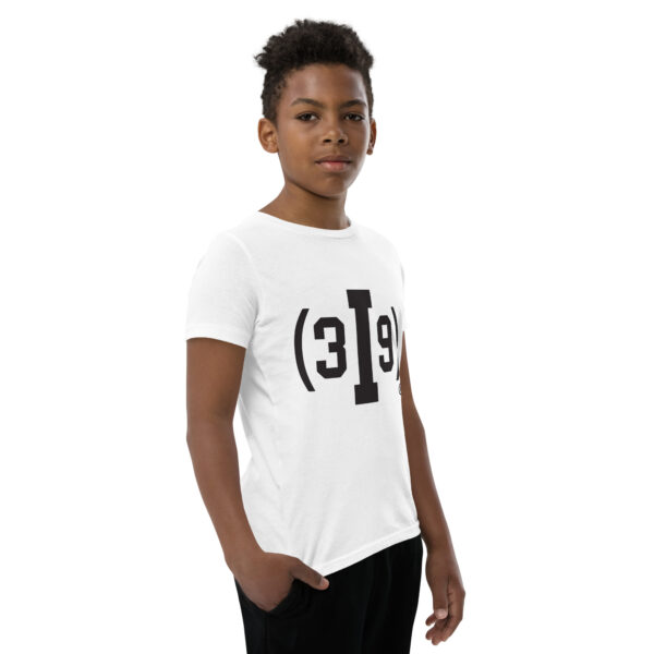 Youth (3I9) Black Original Logo T-Shirt - Image 39