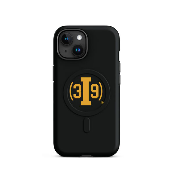 (3I9) Yellow Logo on Black - MagSafe® Tough Case for iPhone®