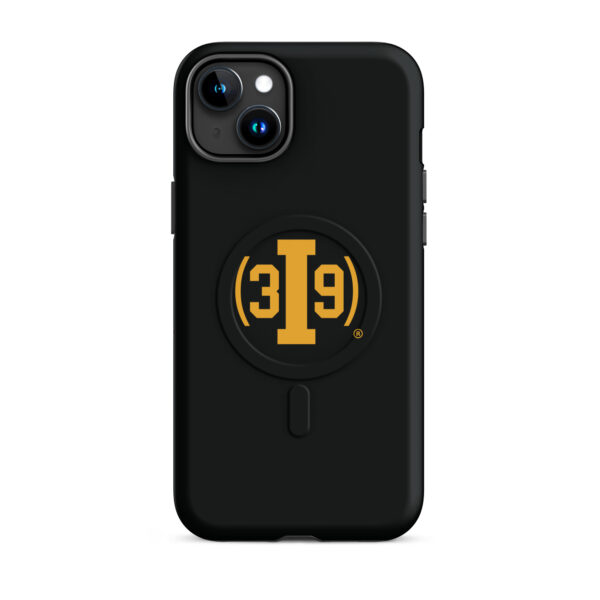 (3I9) Yellow Logo on Black - MagSafe® Tough Case for iPhone® - Image 6