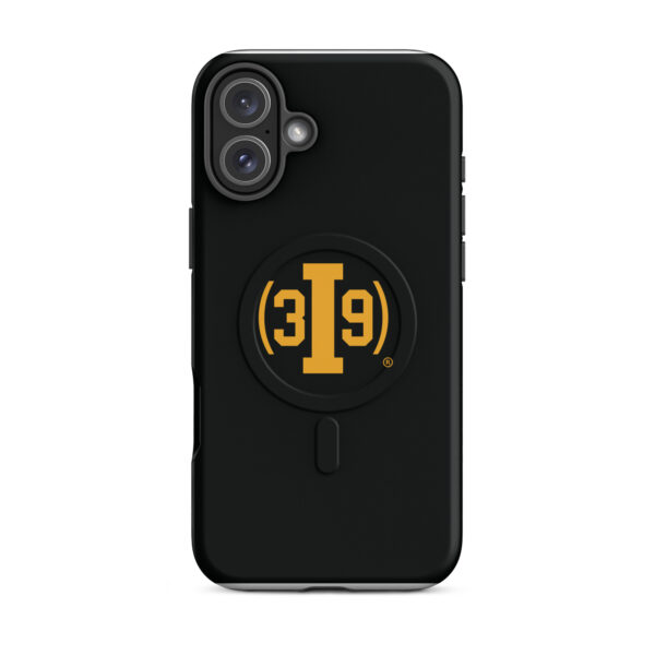 (3I9) Yellow Logo on Black - MagSafe® Tough Case for iPhone® - Image 10