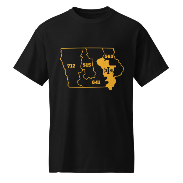 (3I9) IOWA AREA CODES – Unisex T-Shirt - Image 12