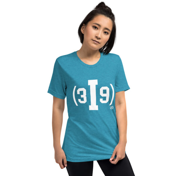 (3I9) Logo - Unisex Tri-Blend T-Shirt - Image 8