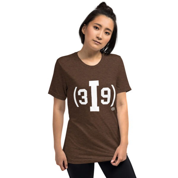 (3I9) Logo - Unisex Tri-Blend T-Shirt - Image 2