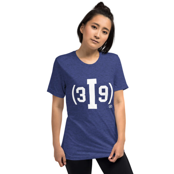 (3I9) Logo - Unisex Tri-Blend T-Shirt - Image 3
