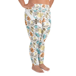 All-Over Print Plus Size Leggings